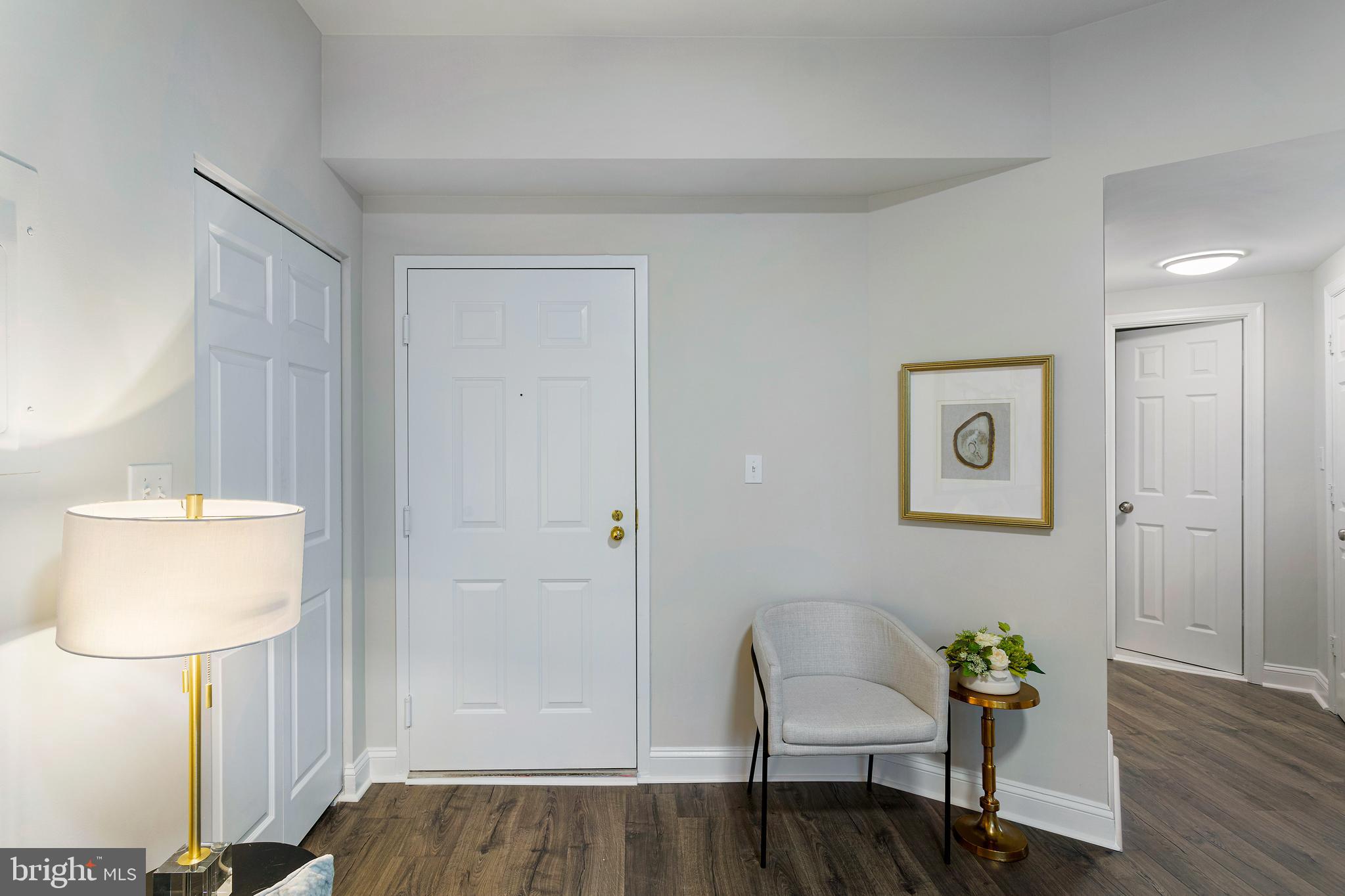 1621 T Street Northwest, Unit 305 Washington, DC 20009 - Photo 30 of 33 a workspace with furniture and wooden floor