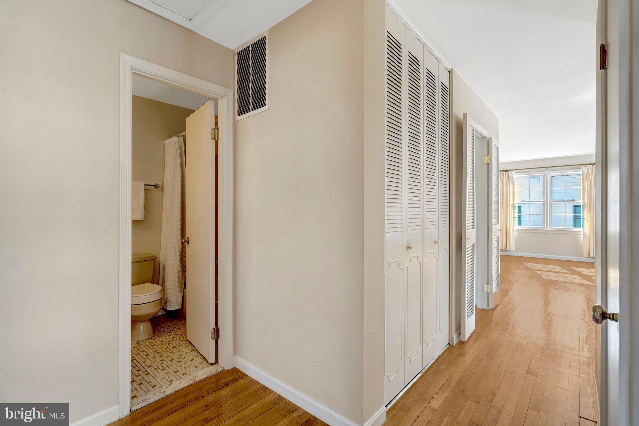 7413 Forrester Lane Manassas, VA 20109 - Photo 11 of 45 a view of a bathroom from the hallway