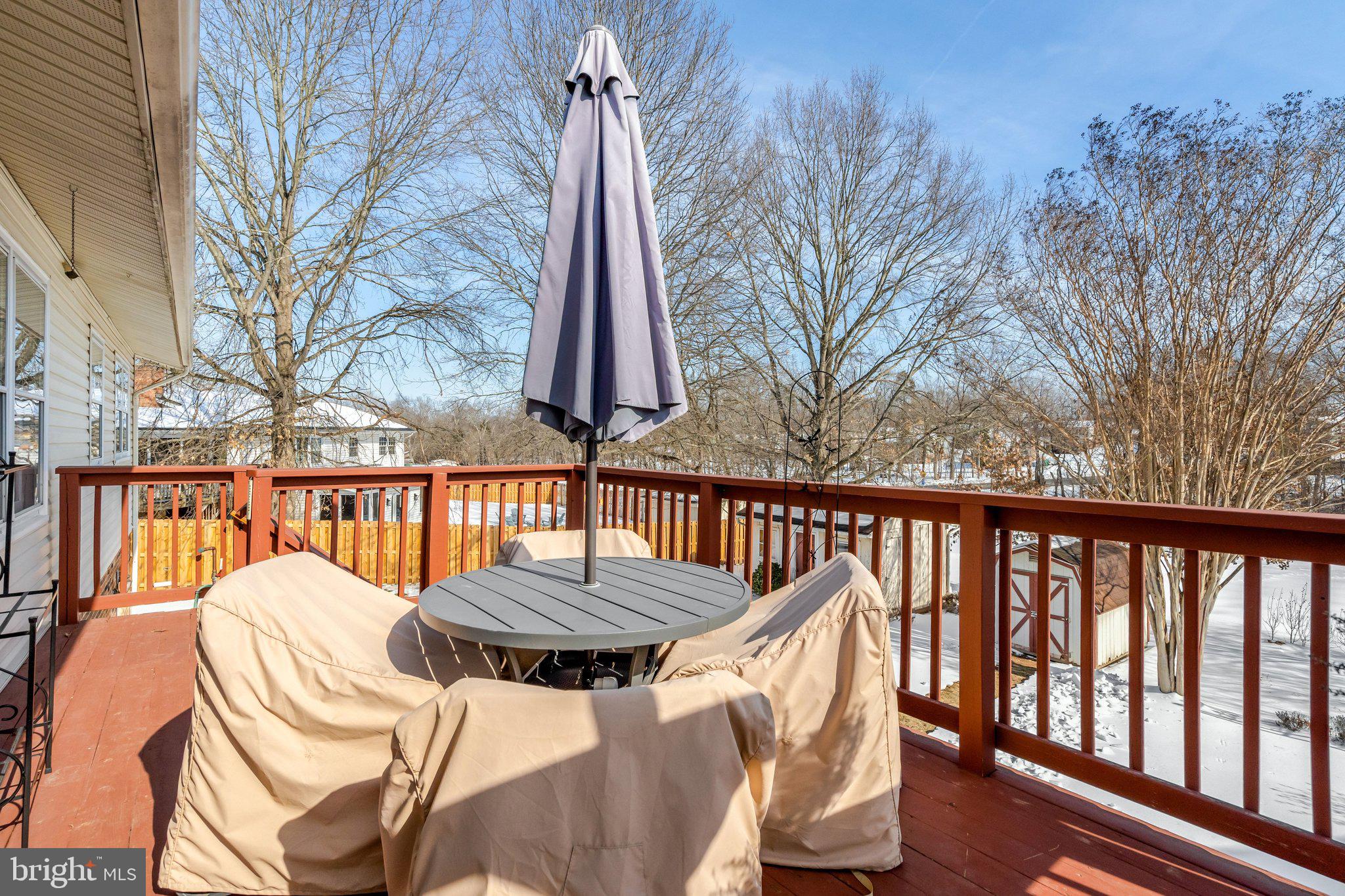 7413 Forrester Lane Manassas, VA 20109 - Photo 36 of 45 a view of balcony with furniture