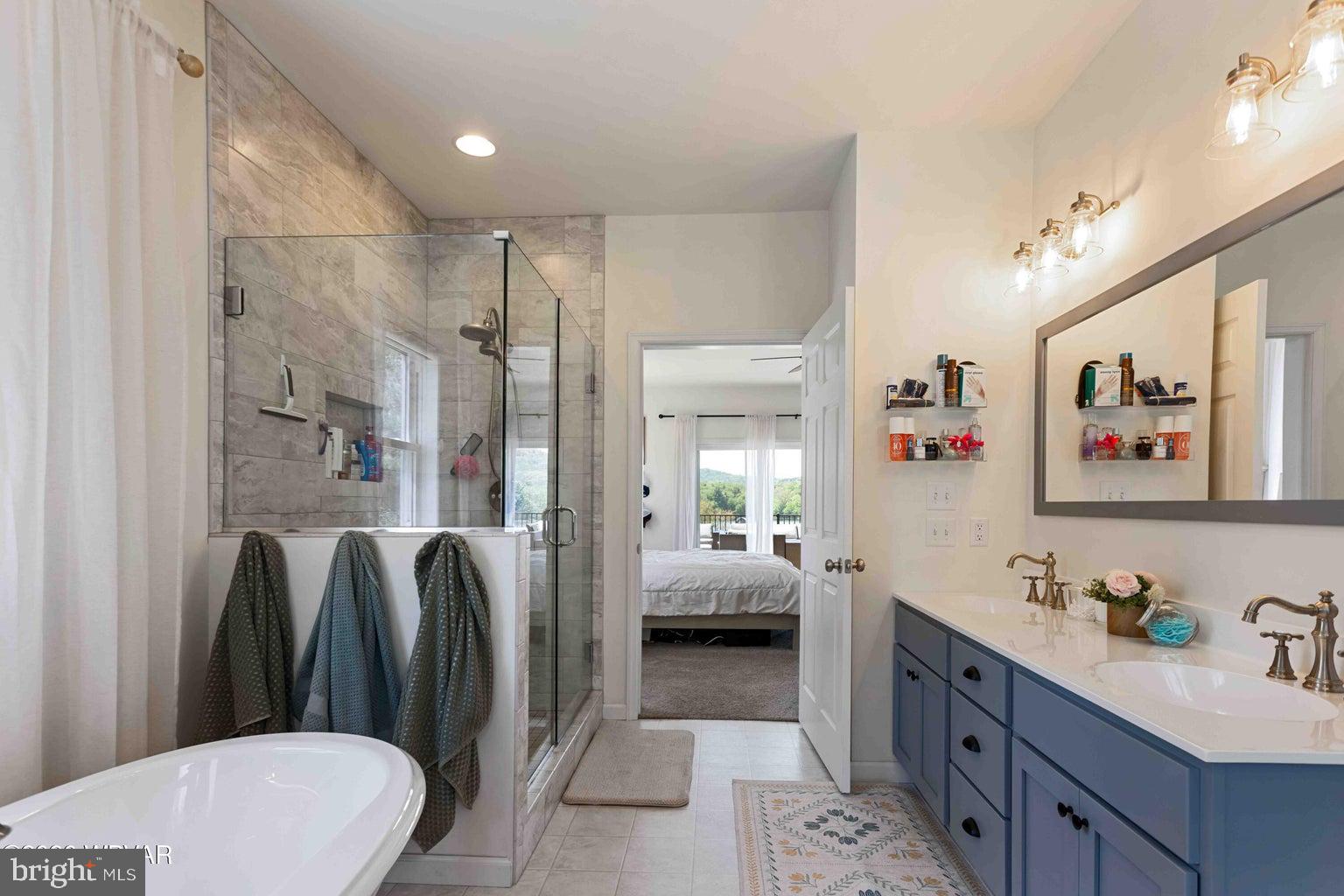 92 Easton Road Trout Run, PA 17771 - Photo 63 of 108 Serene bathroom with modern elegance.