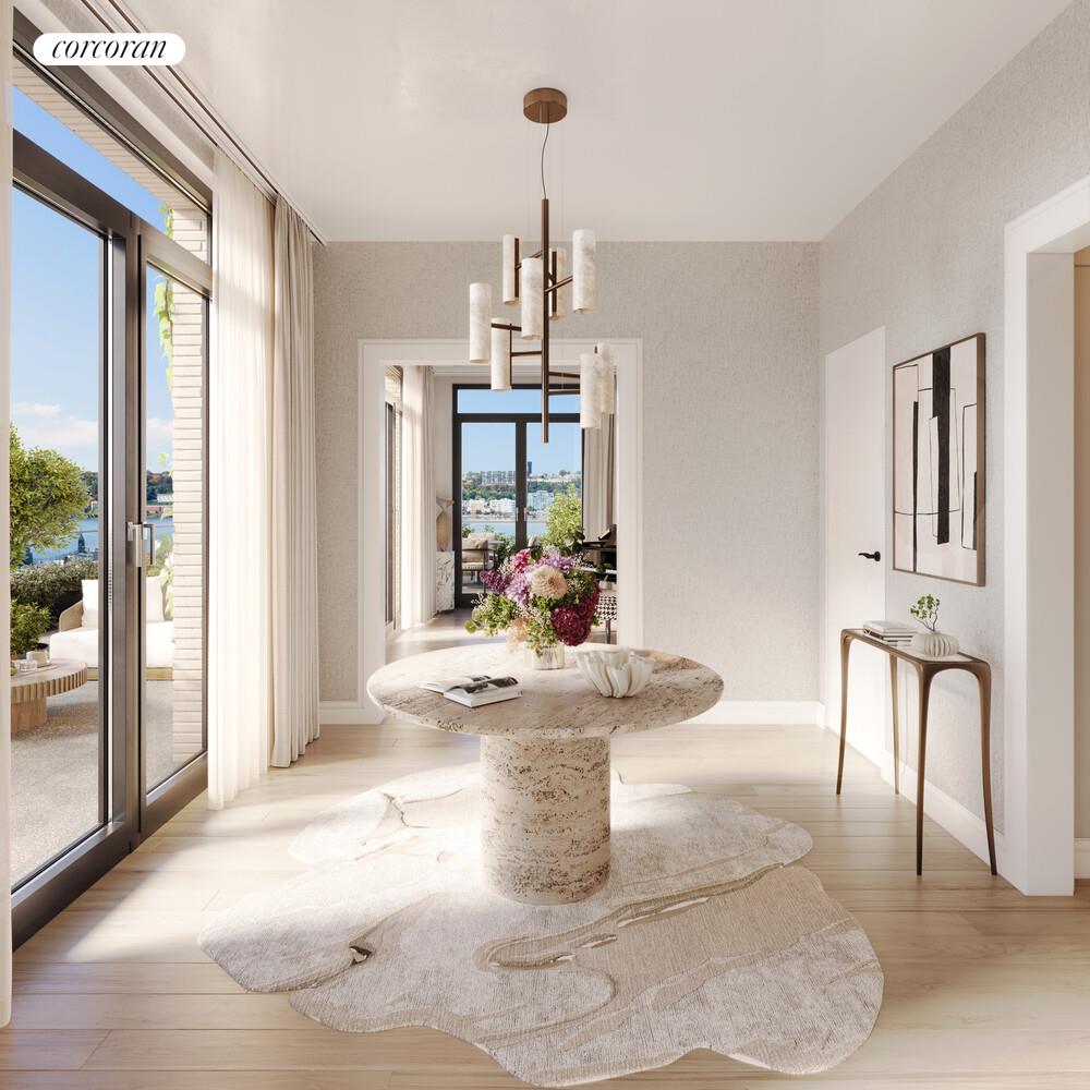 720 West End Avenue, Unit PH17C Manhattan, NY 10025 - Photo 3 of 21 a view of a living room and chandelier