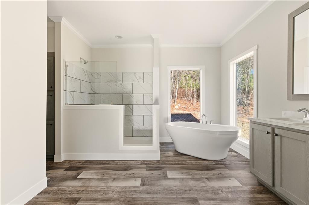 211 Loving Road Morganton, GA 30560 - Photo 11 of 34 a bathroom with a bathtub and window