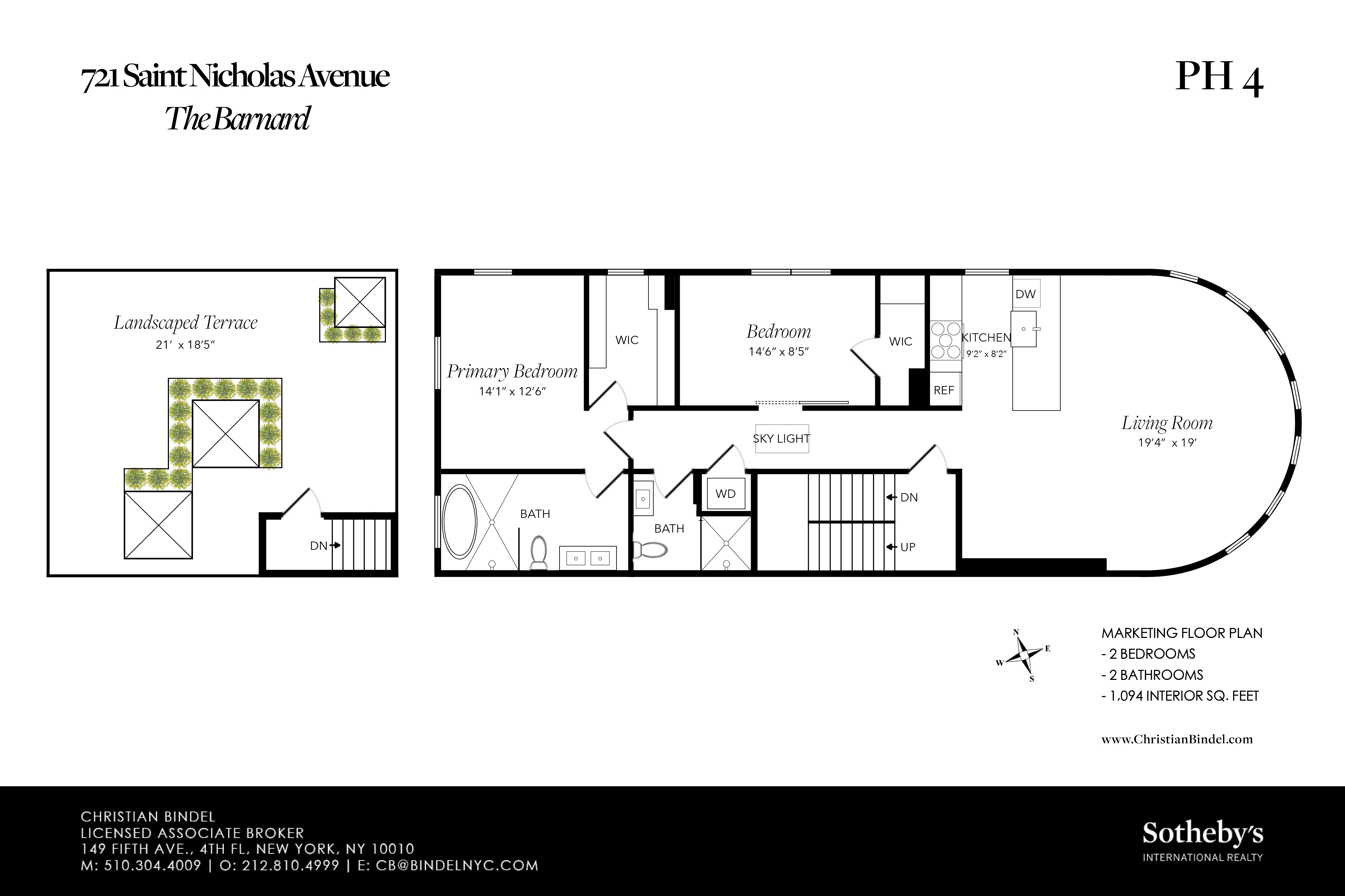 721 St Nicholas Avenue, Unit PH4 Manhattan, NY 10031 - Photo 17 of 17