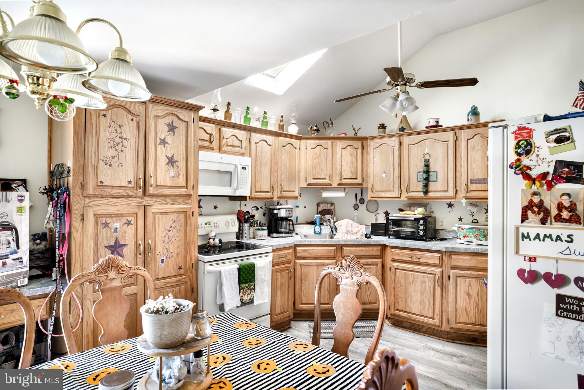 18318 Manor Church Road Boonsboro, MD 21713 - Photo 3 of 21 Beautiful Kitchen with Vaulted Ceiling & Skylight