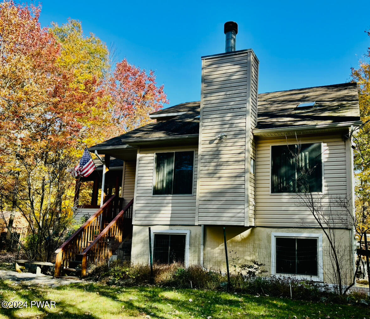 136 Stamford Road Dingmans Ferry, PA 18328 - Photo 2 of 52 a front view of a house
