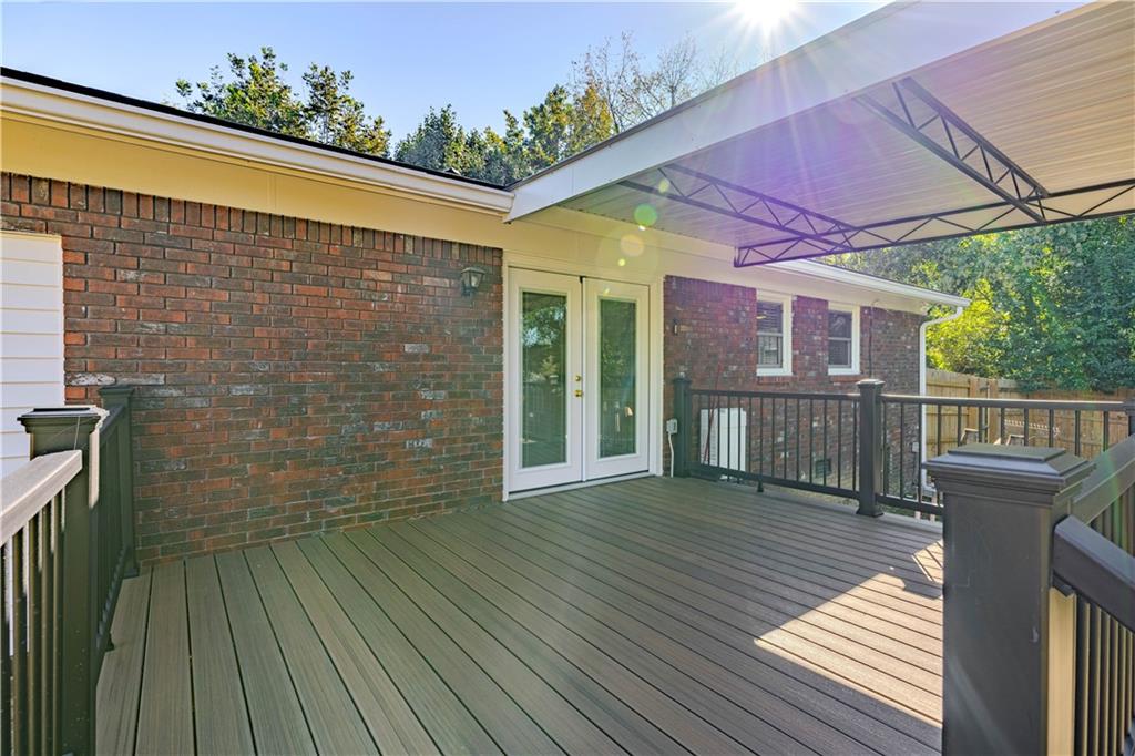 16 Drexel Drive Northwest Rome, GA 30165 - Photo 23 of 27 a view of a balcony with wooden floor
