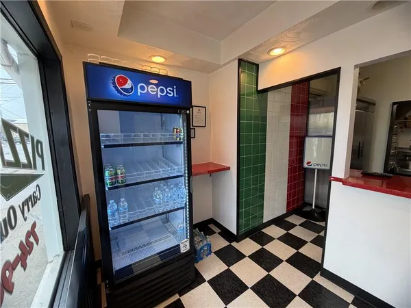 a view of a entryway with a door