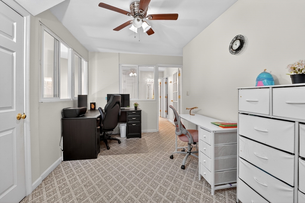 15 Evergreen Circle, Unit 15 Canton, MA 02021 - Photo 23 of 29 a bedroom with a workspace