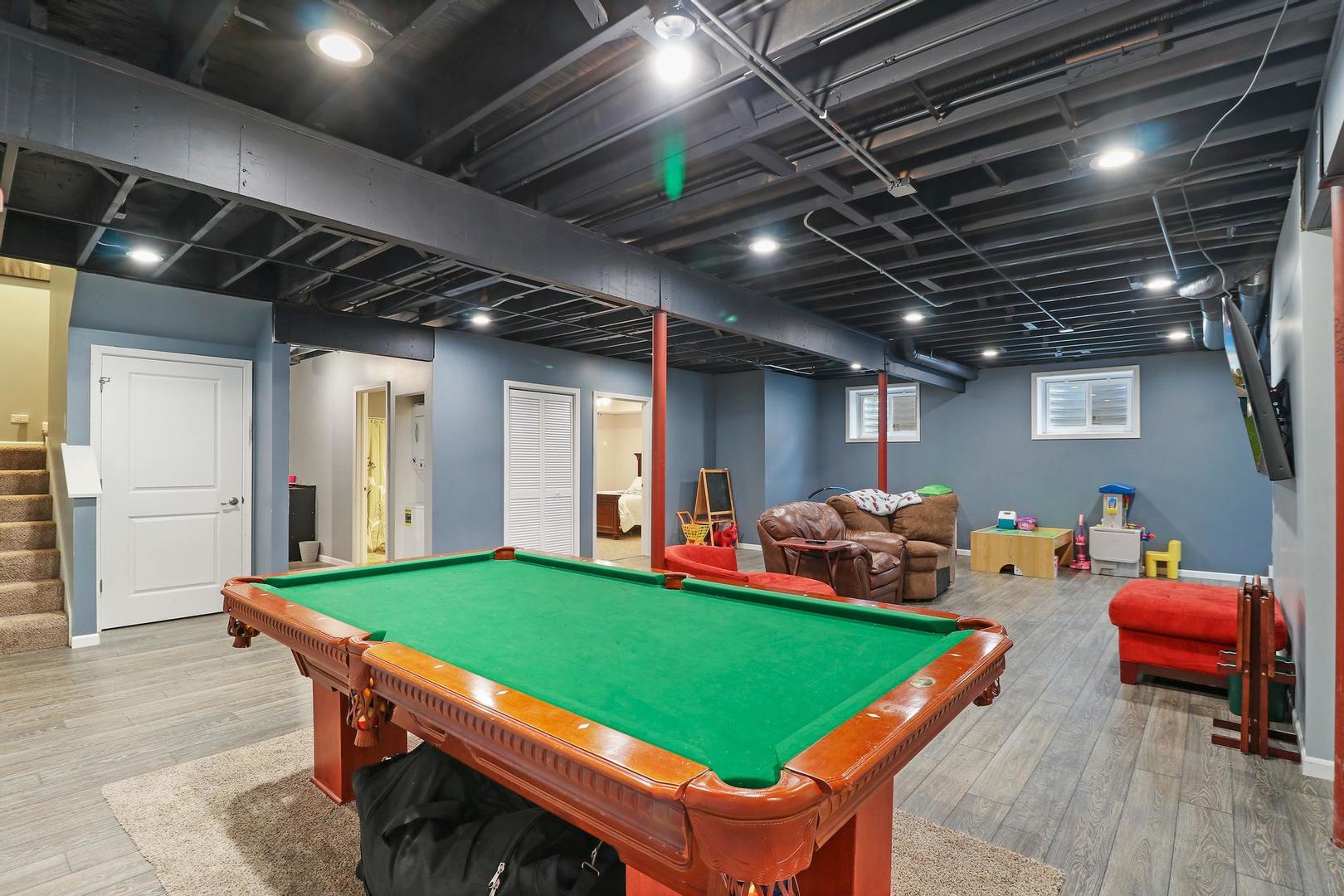 39247 Rangers Way Antioch, IL 60002 - Photo 32 of 33 a room with pool table and windows