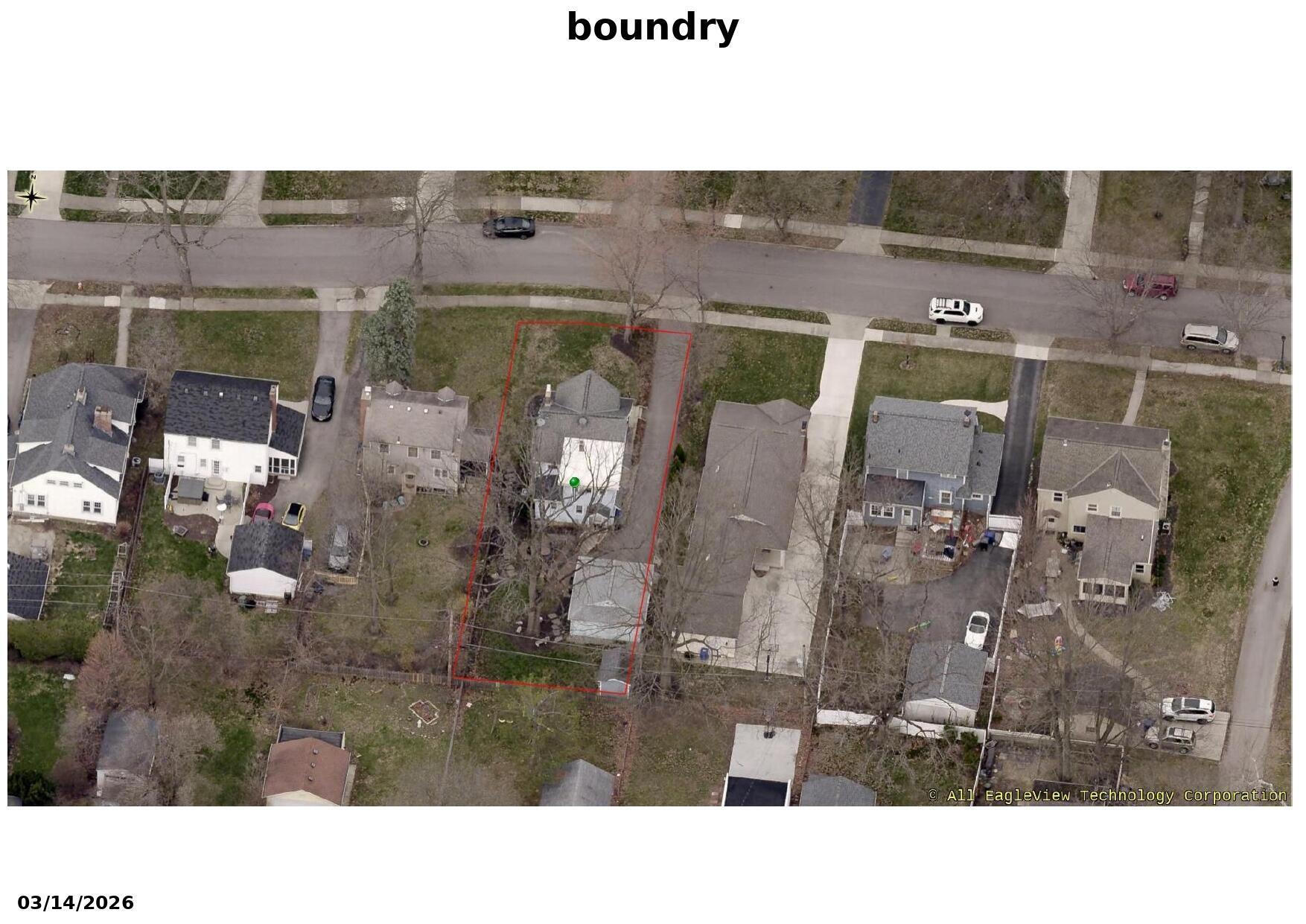 395 Brevoort Road Columbus, OH 43214 - Photo 59 of 64 Auditor's Estimated Lot Lines