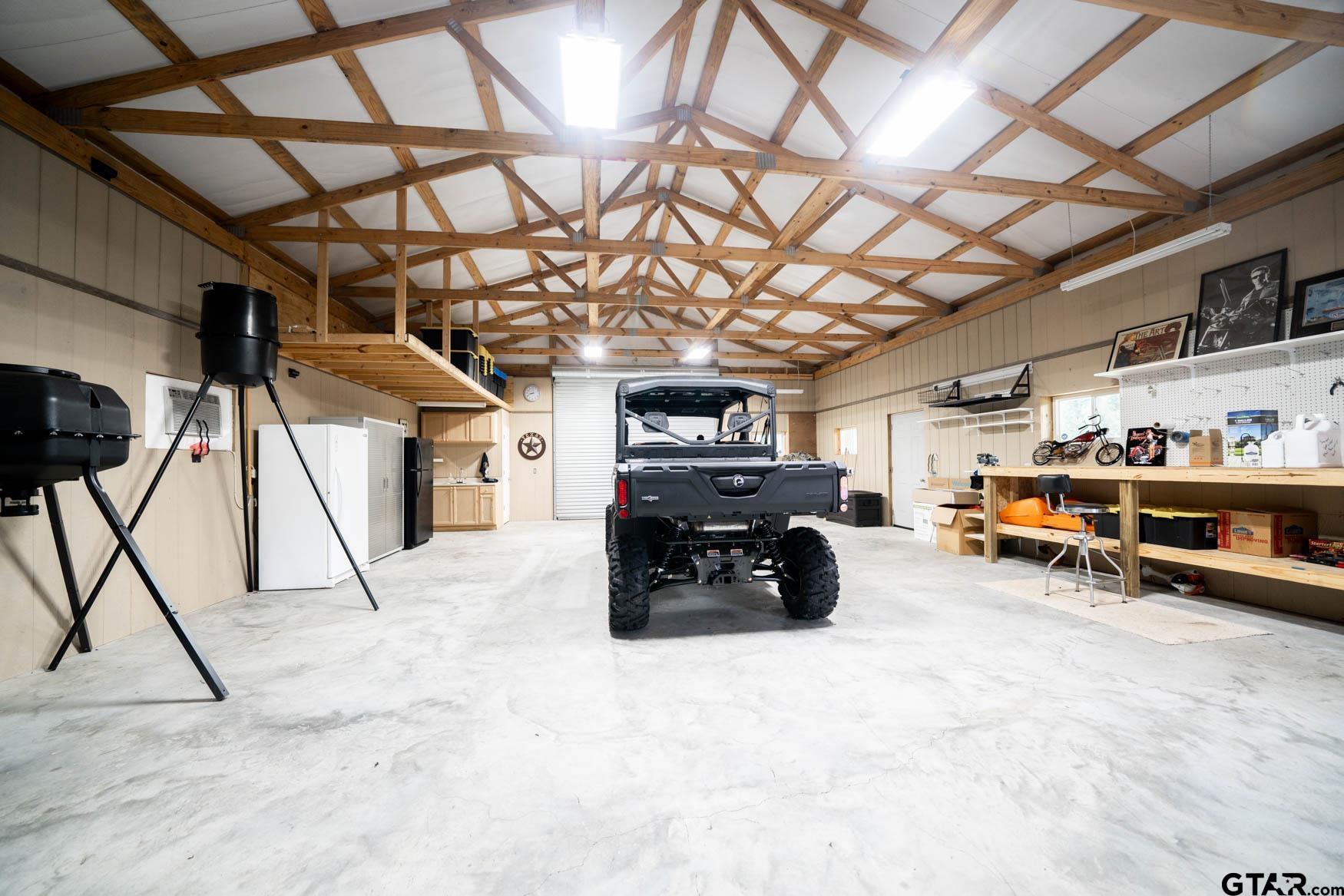 343 Driskell Bridge Road Harleton, TX 75651 - Photo 31 of 42 a view of a garage