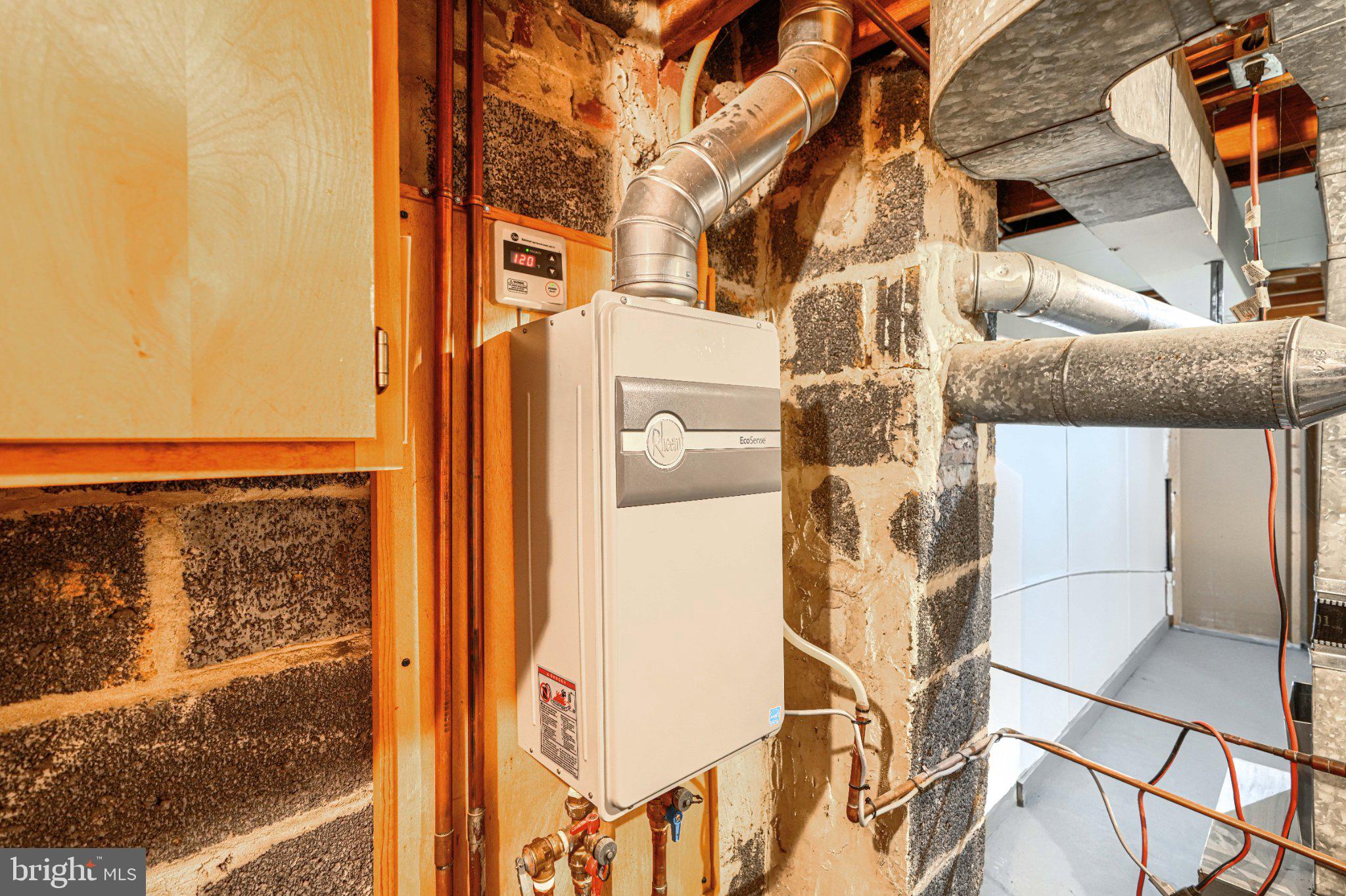 1835 Loch Shiel Road Towson, MD 21286 - Photo 8 of 75 Modern heating system in a basement.