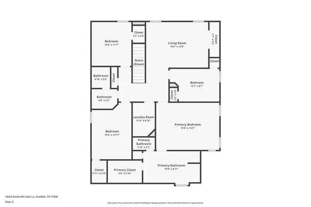$2,010 | 18423 Knob Hill Lake Lane, Humble, TX 77346