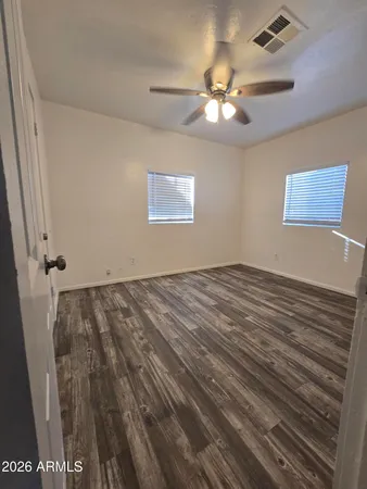 wooden floor in an empty room