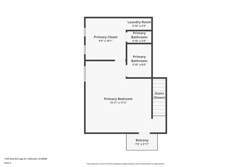 1720 Vista Del Lago, Unit 2 Fallbrook, CA 92028 - Photo 53 of 54 a picture of a wall and a white wall