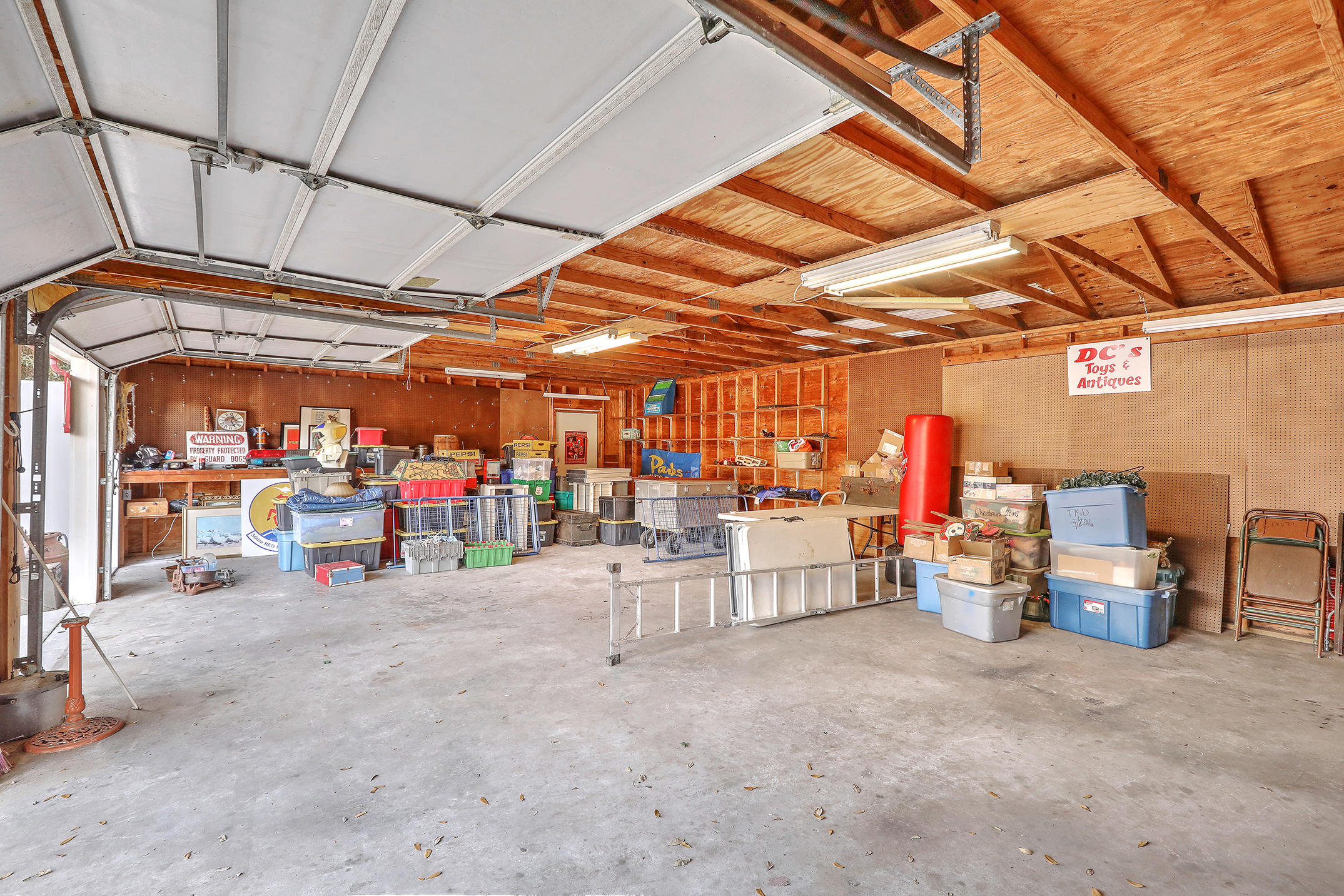212 Whitesville Road Moncks Corner, SC 29461 - Photo 27 of 31 Inside 2.5 Car Garage/Workshop