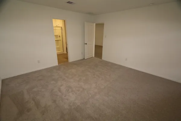 a view of empty room