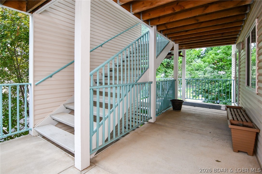 194 Sac Road, Unit D301 Sunrise Beach, MO 65079 - Photo 31 of 43 Stairs to condo. Only 1 flight up from the parking