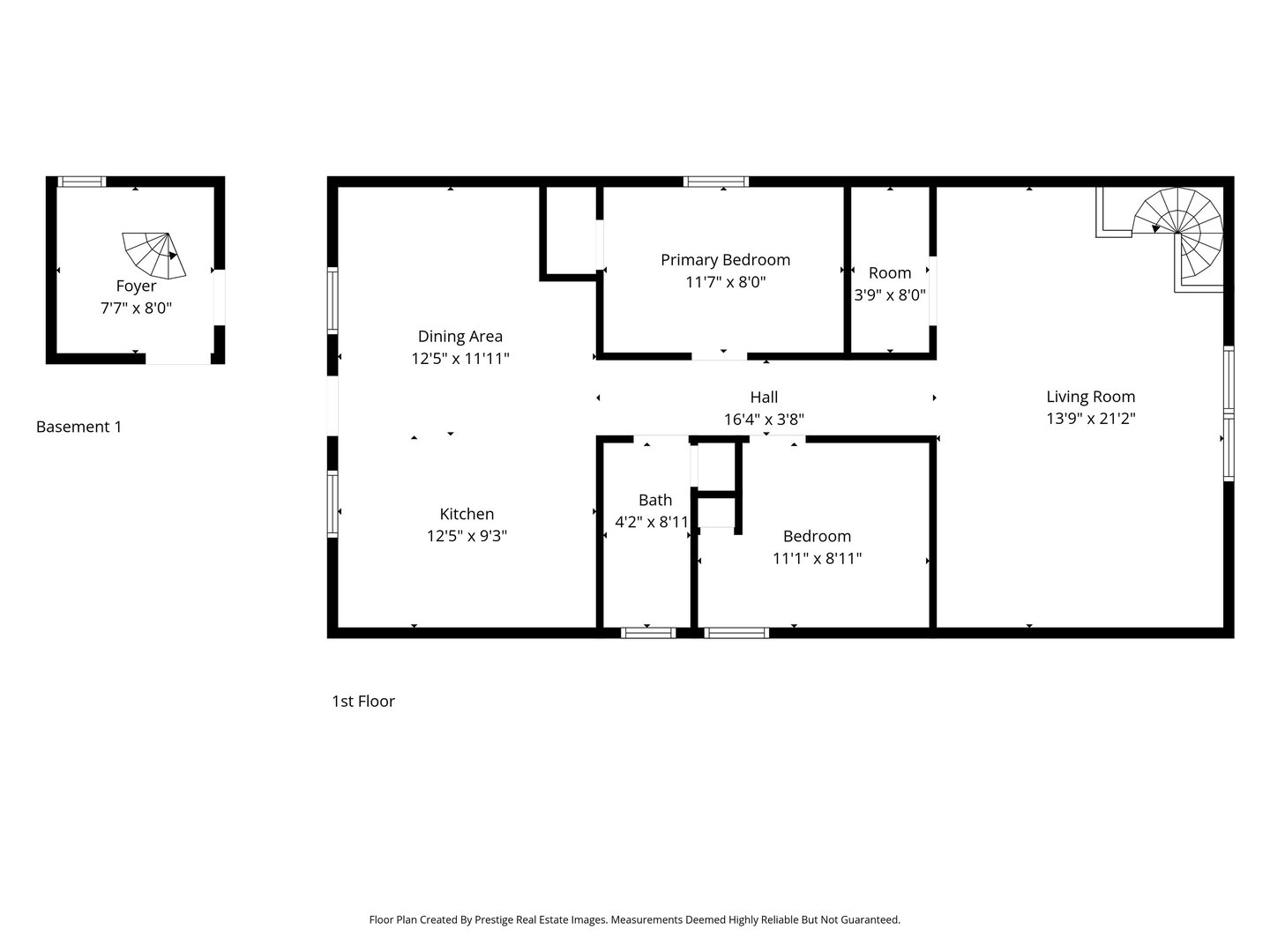 721 West 116th Street Chicago, IL 60628 - Photo 9 of 11 a picture of a floor plan