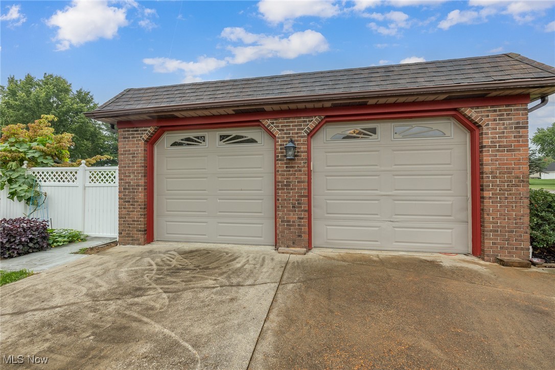 1407 Olde Post Road Ashland, OH 44805 - Photo 2 of 41 View of garage