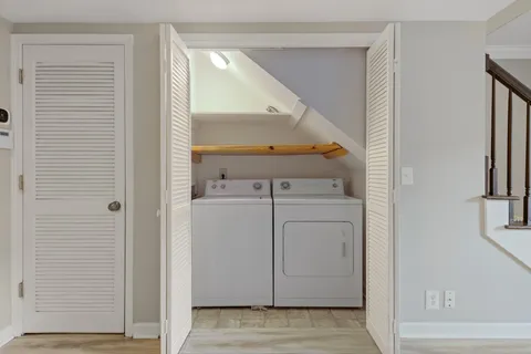 a view of washer and dryer