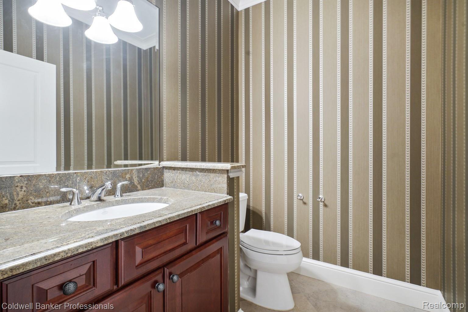 350 Aspen Road Birmingham, MI 48009 - Photo 49 of 60 Powder room in the lower level
