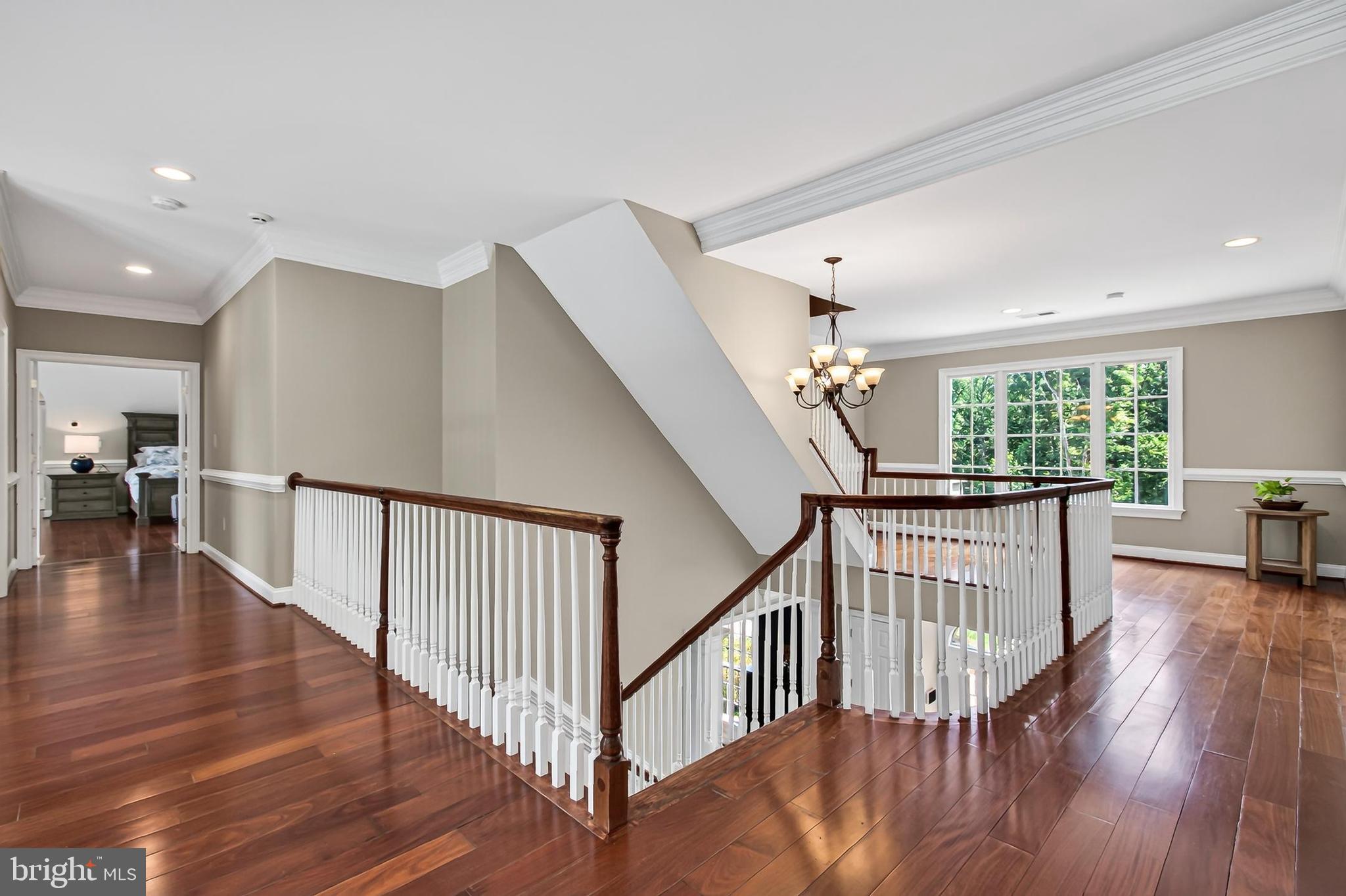 8836 Rommel Drive Lorton, VA 22079 - Photo 41 of 133 Wide Hallways-Recessed Lights Throughout