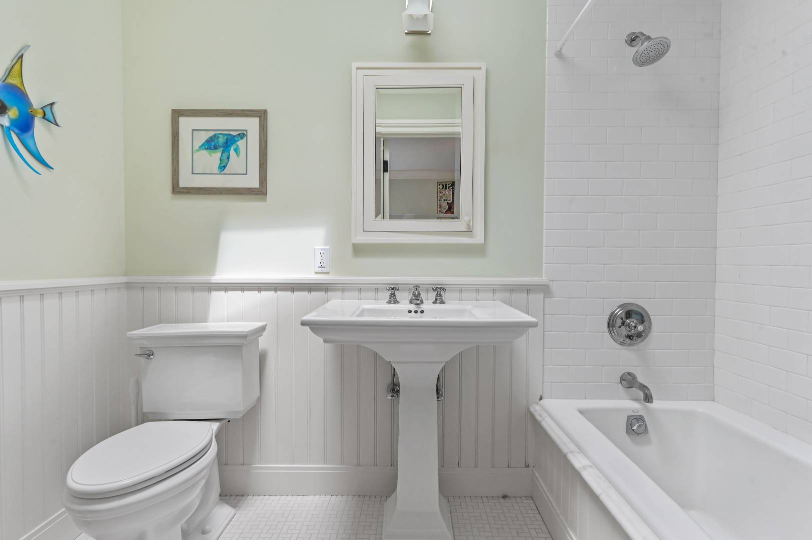 15 Dock Road Remsenburg, NY 11960 - Photo 25 of 34 a bathroom with a sink a toilet and shower