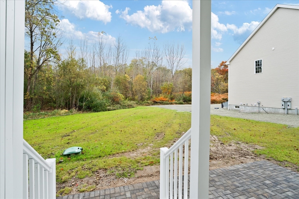 515 Mendon Road, Unit 515 Attleboro, MA 02703 - Photo 32 of 33 a view of a garden from a balcony