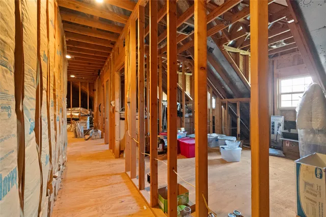 a view of a chairs and table in the patio