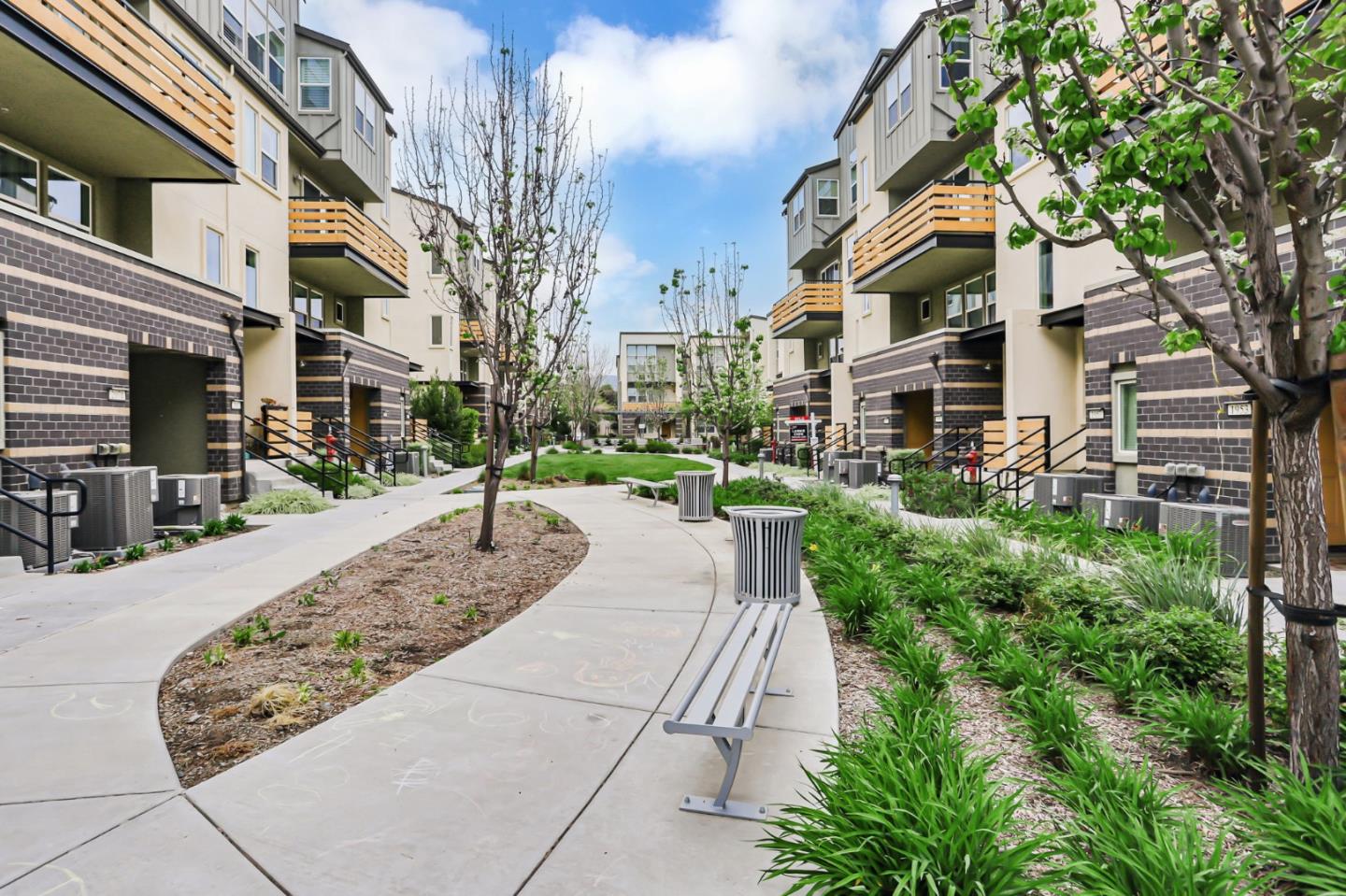 1883 Dobbin Drive San Jose, CA 95133 - Photo 24 of 27 a view of a building with a garden
