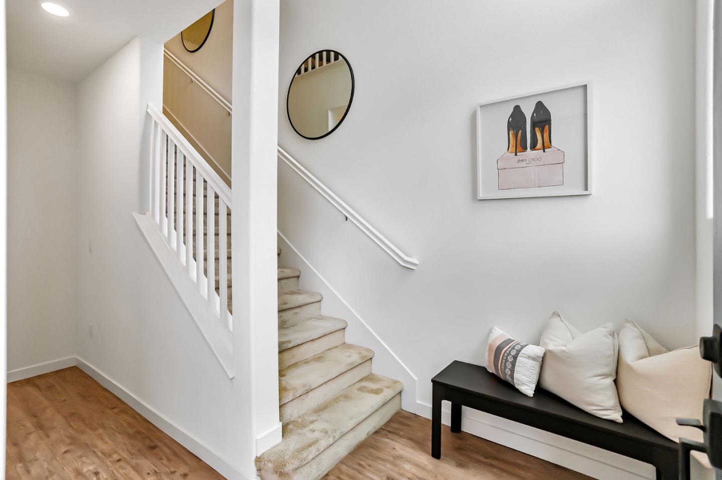 1883 Dobbin Drive San Jose, CA 95133 - Photo 4 of 27 a view of livingroom hardwood and entryway
