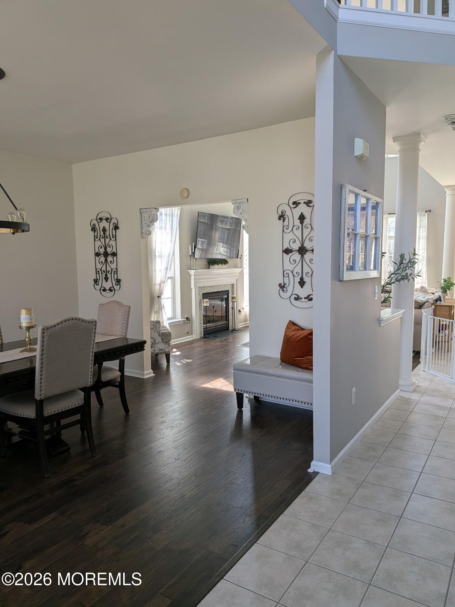 381 Leeward Road Manahawkin, NJ 08050 - Photo 9 of 17 a living room with furniture and a fireplace