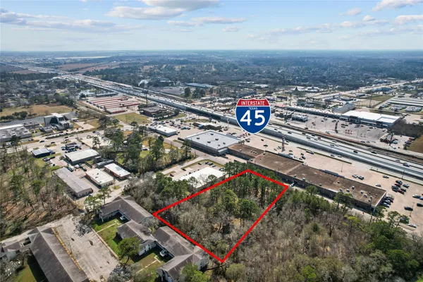 an aerial view of city