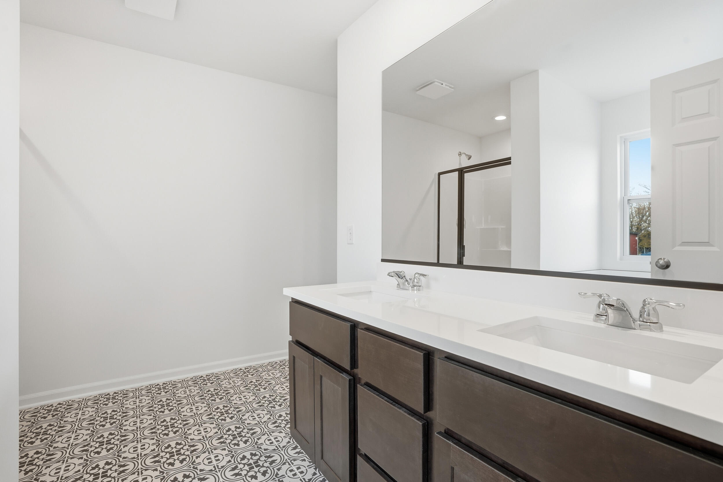 10392 Knox Street Crown Point, IN 46307 - Photo 15 of 31 a bathroom with a sink and a mirror