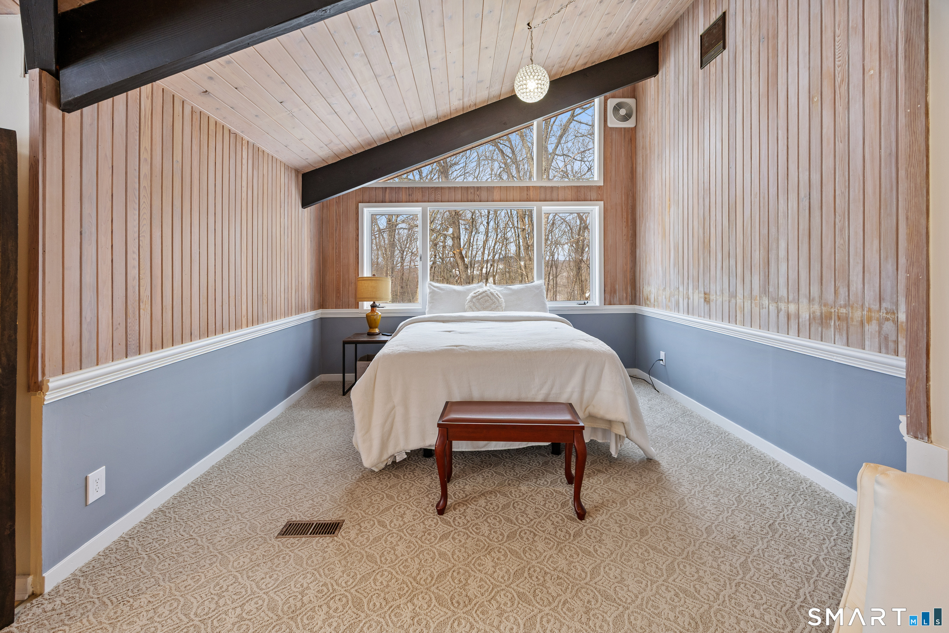 305 Westledge Drive Torrington, CT 06790 - Photo 17 of 37 a bedroom with a bed and a large window