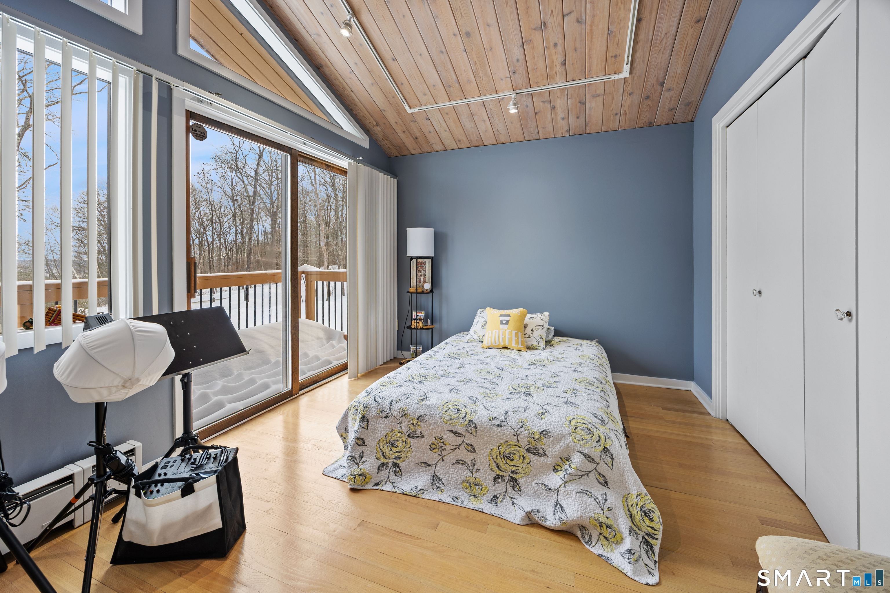 305 Westledge Drive Torrington, CT 06790 - Photo 24 of 37 a bedroom with furniture and a large window