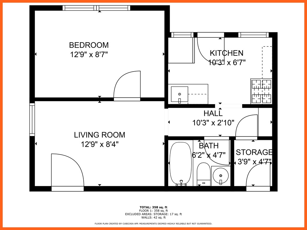 1641 16th Avenue Columbus, GA 31901 - Photo 73 of 76 Unit 5 Floor Plan