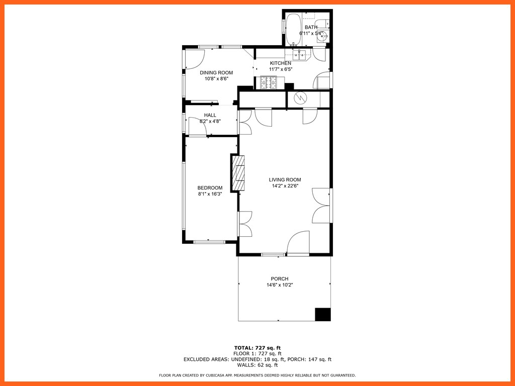 1641 16th Avenue Columbus, GA 31901 - Photo 75 of 76 Unit 1 Floor Plan