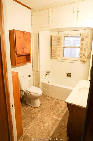a view of a bathroom with a shower