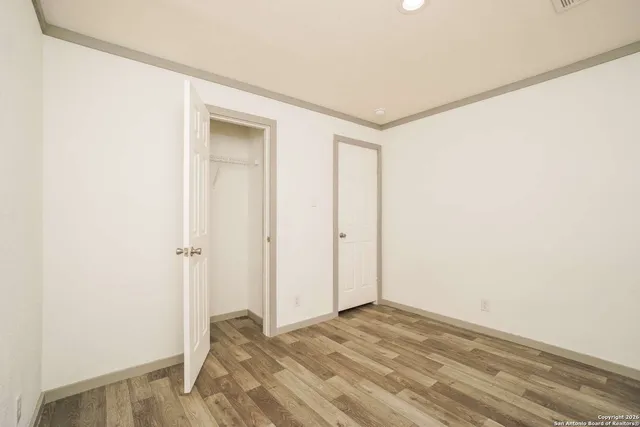 a view of empty room