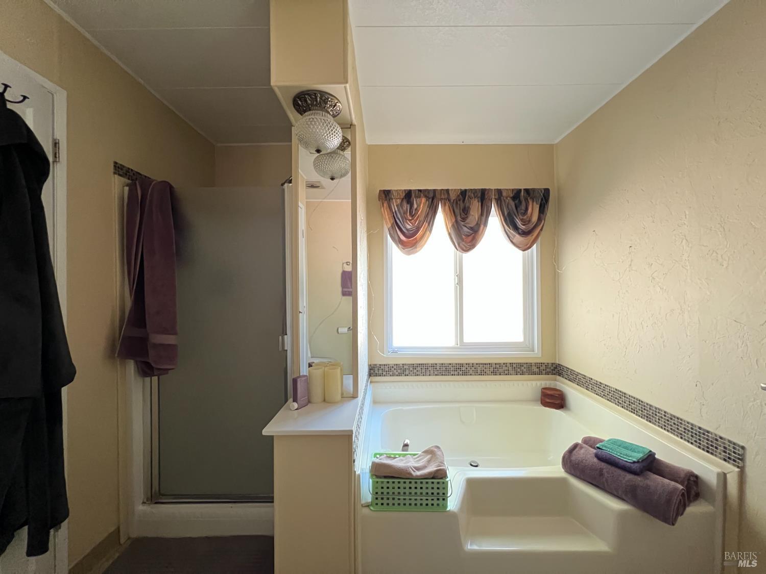 161 Bear Flag Road Sonoma, CA 95476 - Photo 22 of 57 a bathroom with a bathtub and a sink