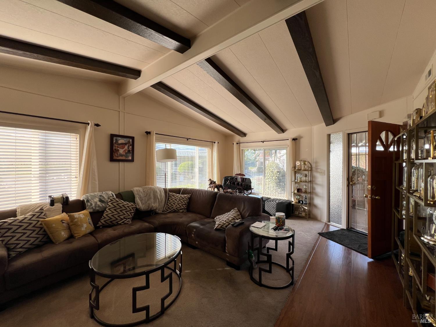 161 Bear Flag Road Sonoma, CA 95476 - Photo 37 of 57 a living room with furniture and a large window