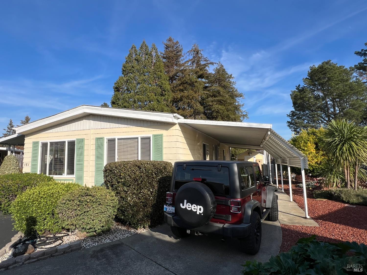 161 Bear Flag Road Sonoma, CA 95476 - Photo 53 of 57 a front view of a house with a garden