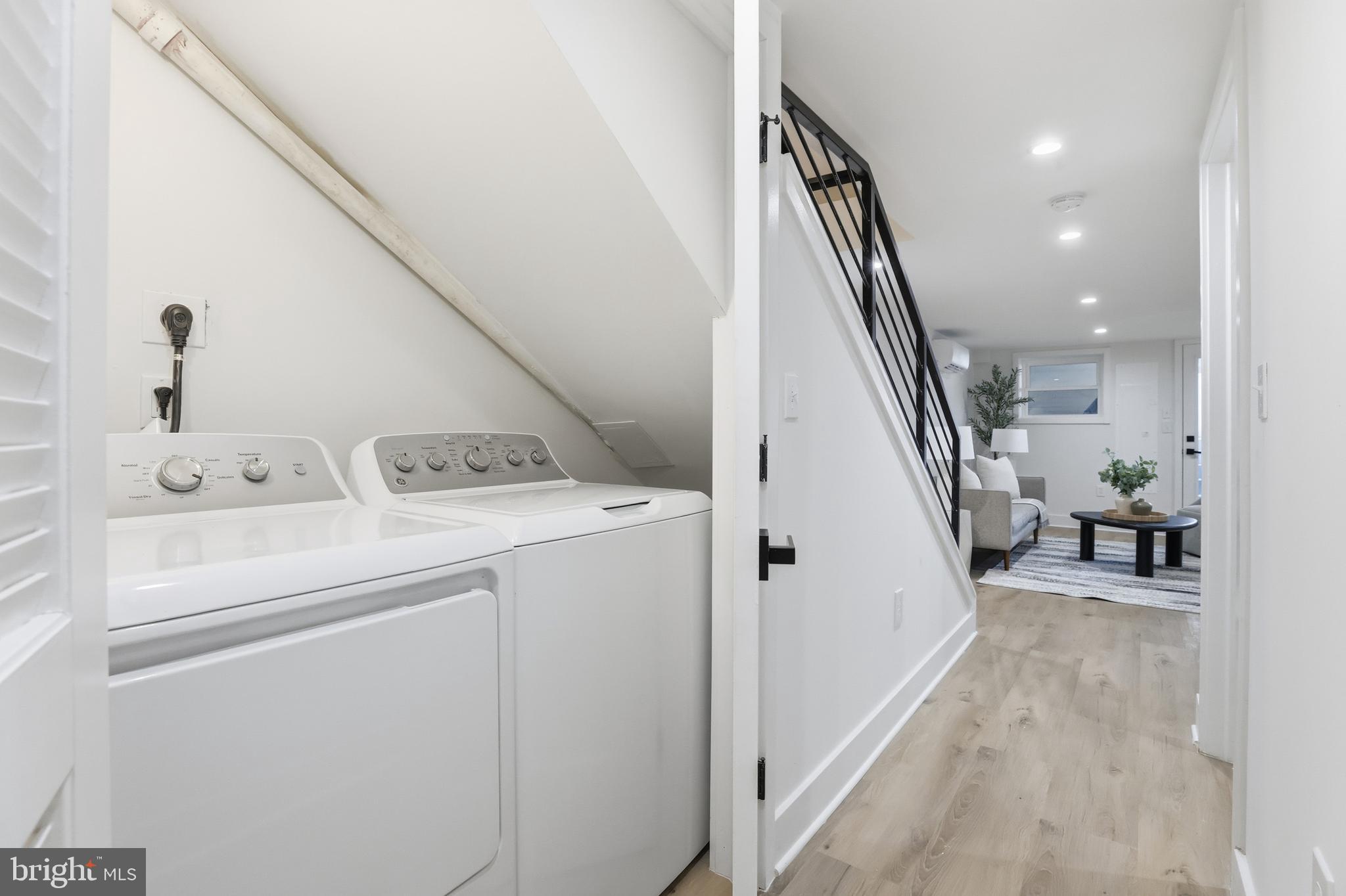2815 North Capitol Street Northeast Washington, DC 20002 - Photo 49 of 87 a utility room with dryer and washer