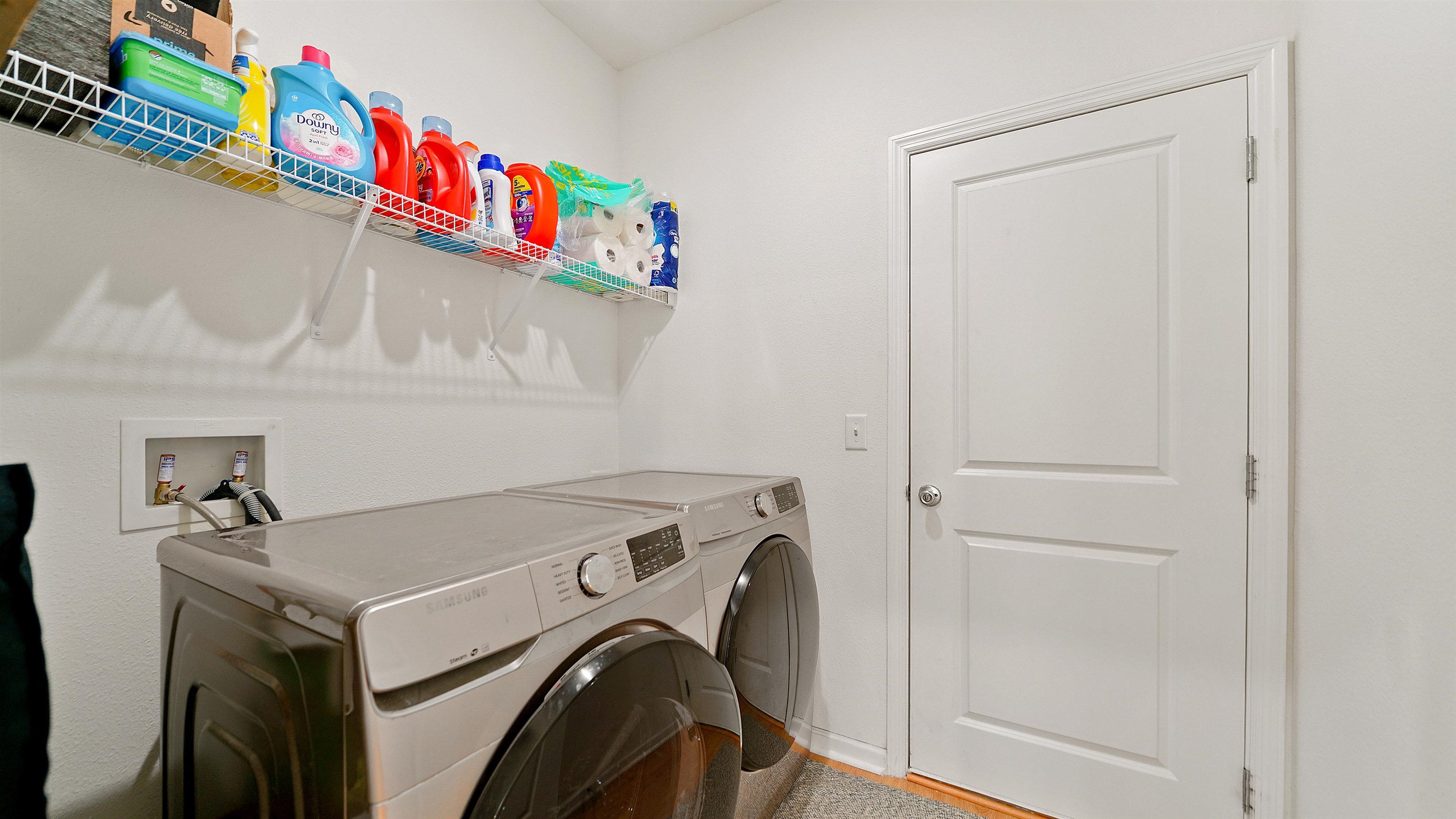 9658 Freefall Road Jacksonville, FL 32221 - Photo 19 of 39 a utility room with dryer and washer