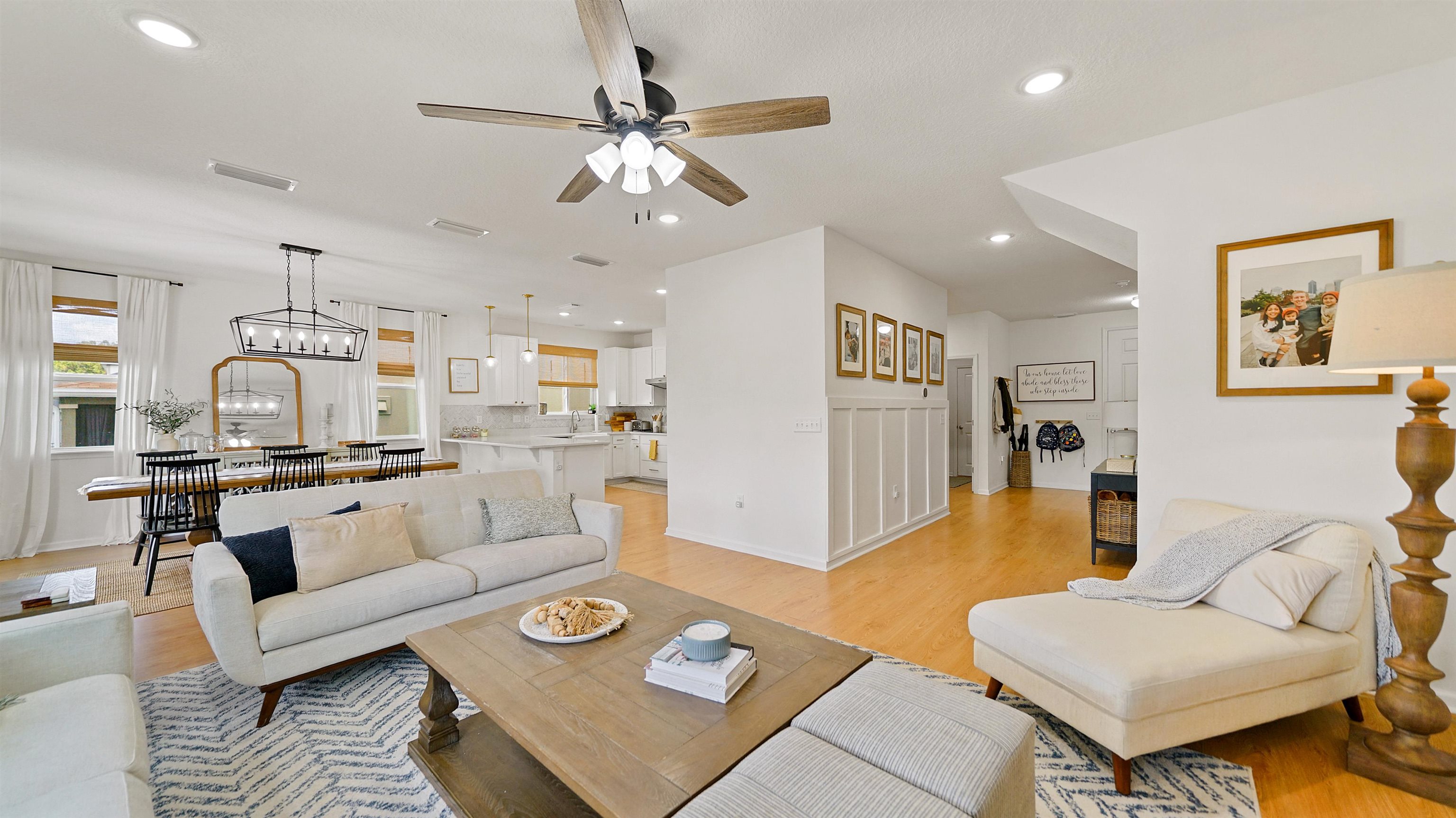 9658 Freefall Road Jacksonville, FL 32221 - Photo 8 of 39 a living room with furniture and a view of kitchen