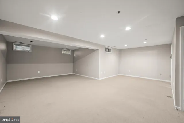 a view of empty room