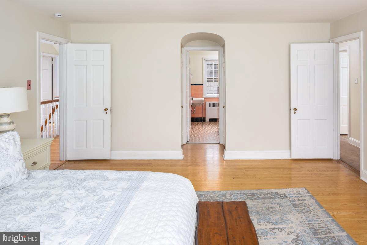 567 Manor Road Wynnewood, PA 19096 - Photo 18 of 34 a view of livingroom with hardwood floor and hallway