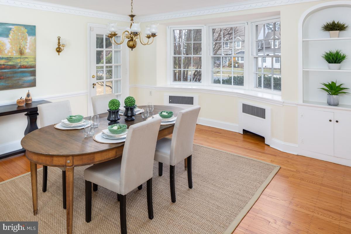 567 Manor Road Wynnewood, PA 19096 - Photo 9 of 34 a view of a dining room with furniture and window